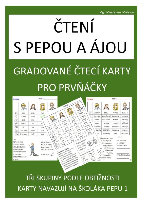PDF – Čtecí karty pro prvňáky
