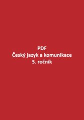 PDF – Český jazyk a komunikace pro 5. ročník + metodika