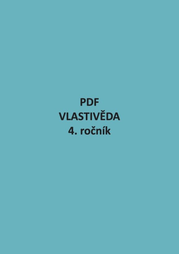 PDF – Vlastivěda pro 4. ročník + metodika