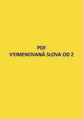 PDF – Vyjmenovaná slova od Z