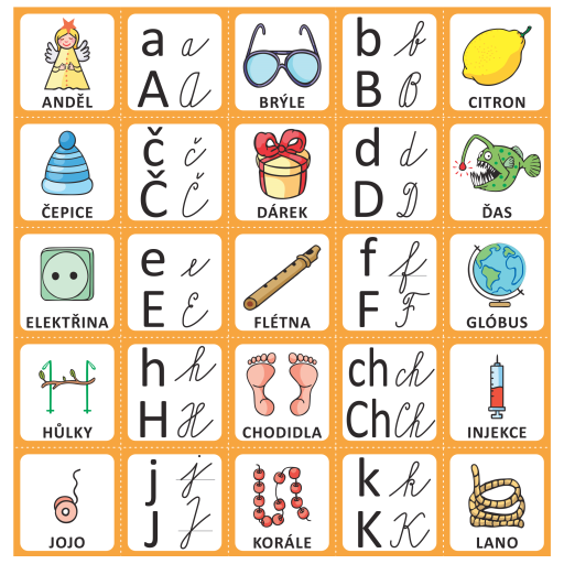 Písmenkové pexeso