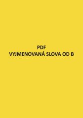 PDF – Vyjmenovaná slova od B