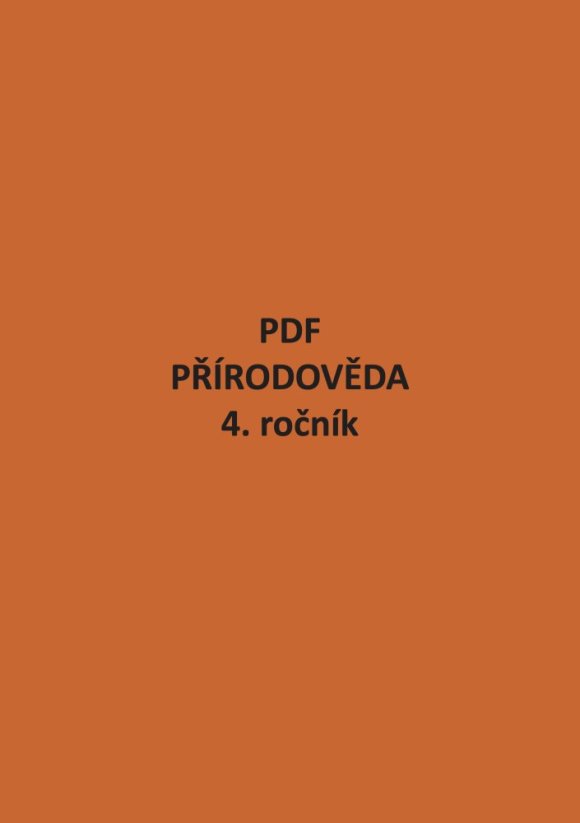 PDF – Přírodověda pro 4. ročník + metodika