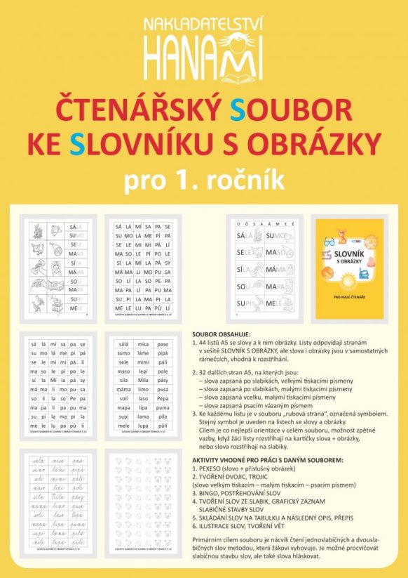 PDF – Čtenářský soubor ke Slovníku s obrázky